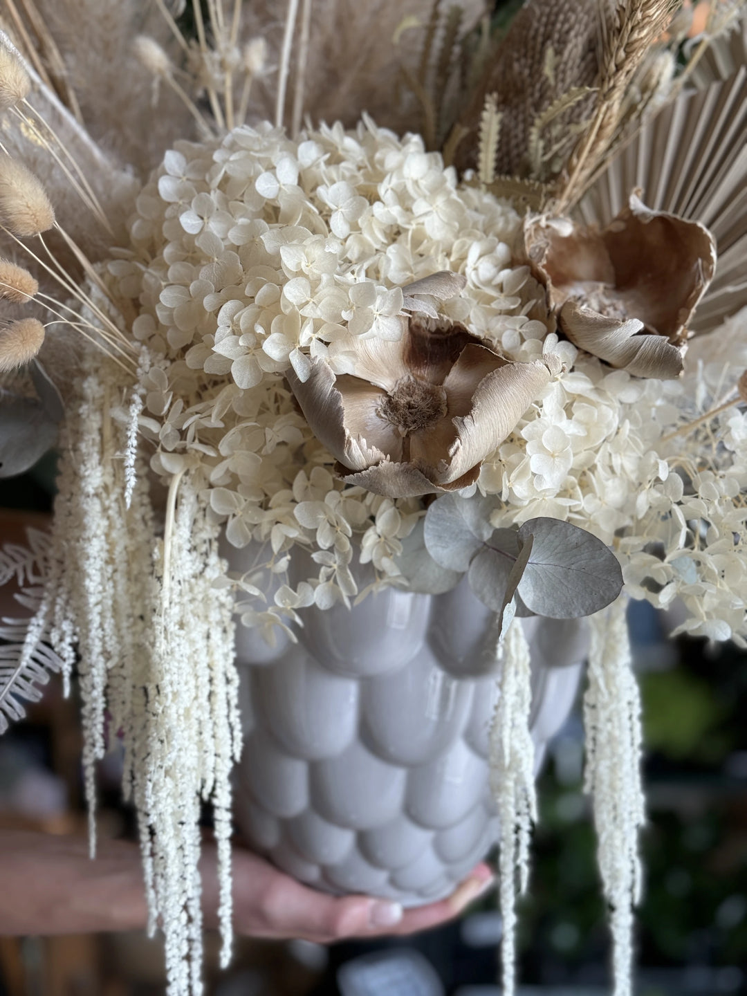 "Boho Cleopatra" Dried Flower Arrangement