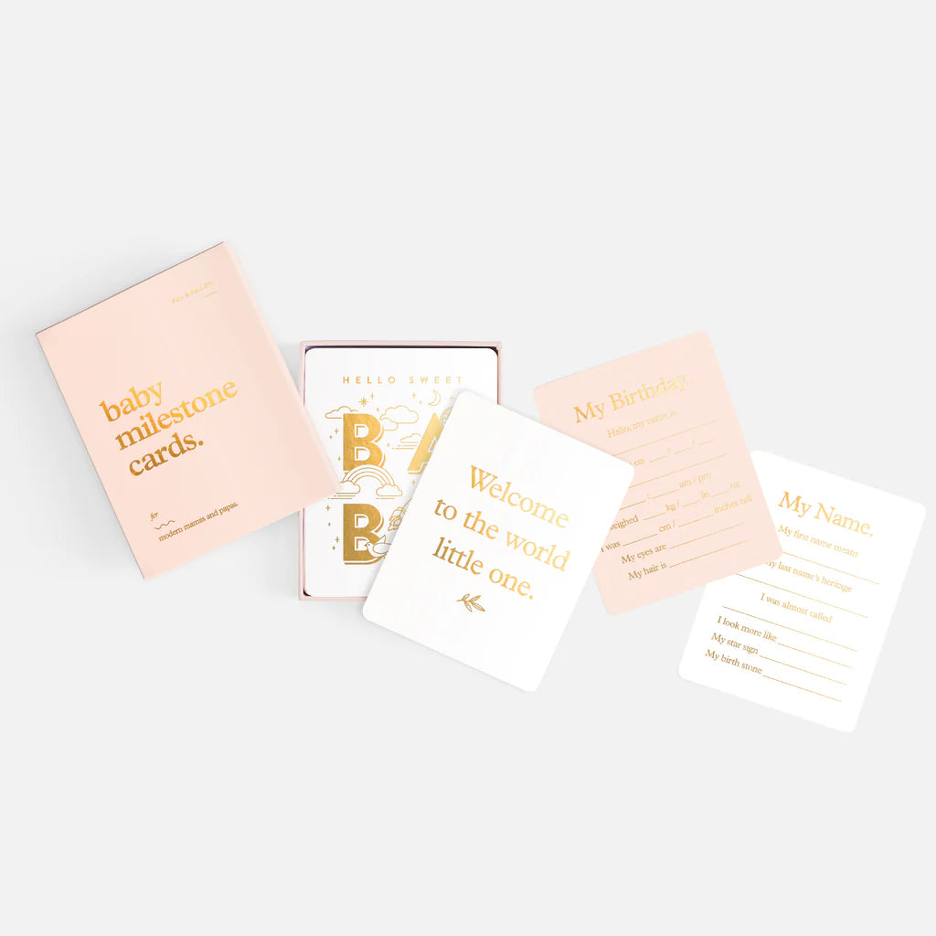 Baby Milestone Cards