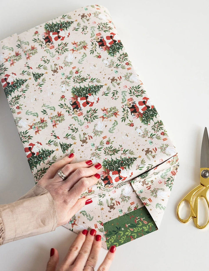 Bespoke Letterpress | Christmas Gift Wrap Sheets