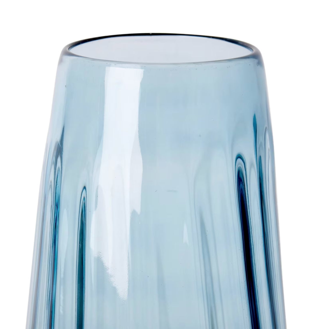 Demi Tall Vase - Blue