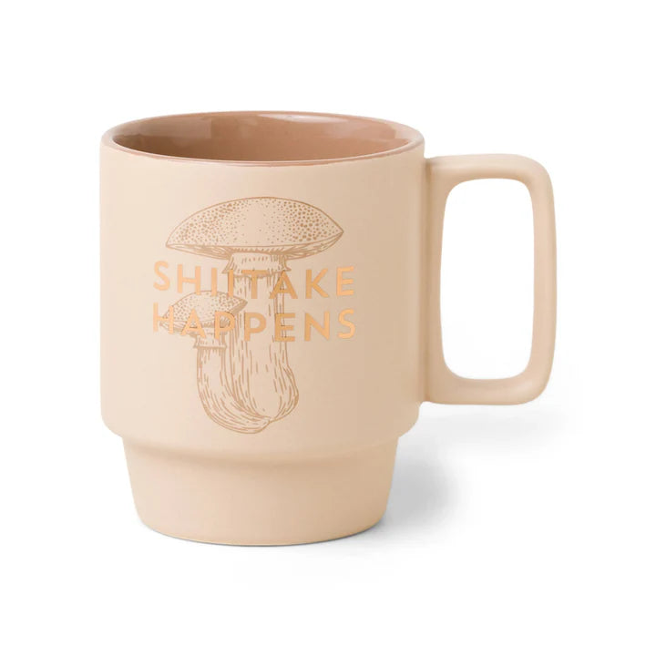 Shiitake Happens - Vintage Sass Mug